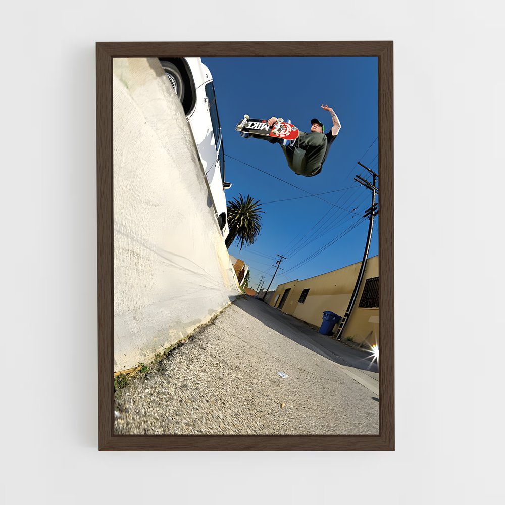 Poster Trickster Mike – affiche Skateboard (vue 5)